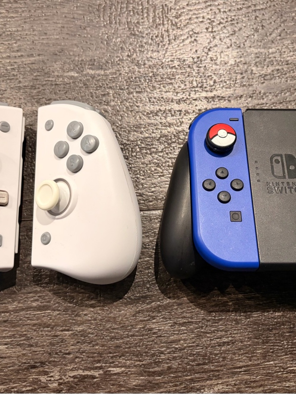 Nintendo Switch OLED White Joy‑Con Console in Pikachu case - Picture 4 of 5